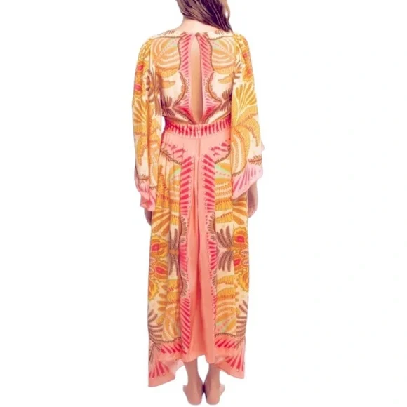 NWT FARM Rio Palms Dress Size S - Picture 5 of 14